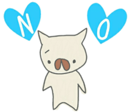 A graffiti-like dog sticker #14271907