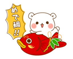 Vulgar Bear NewYearSticker 2017 sticker #14272023