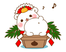 Vulgar Bear NewYearSticker 2017 sticker #14272026