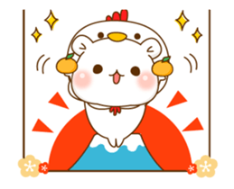 Vulgar Bear NewYearSticker 2017 sticker #14272036