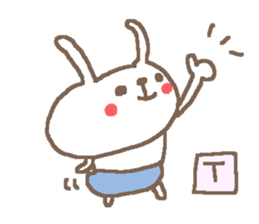 T cute Rabbit stickers! sticker #14272312