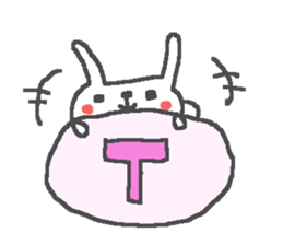 T cute Rabbit stickers! sticker #14272320