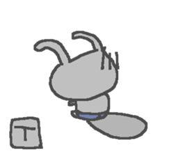 T cute Rabbit stickers! sticker #14272330