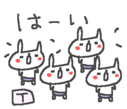 T cute Rabbit stickers! sticker #14272340