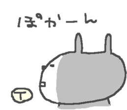 T cute Rabbit stickers! sticker #14272343