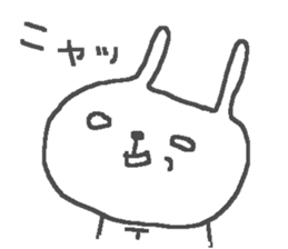 T cute Rabbit stickers! sticker #14272349