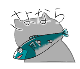 big cat sticker sticker #14272497