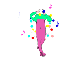 Men's figure skating animation sticker. sticker #14272772