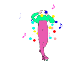 Men's figure skating animation sticker. sticker #14272772