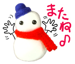 Fluffy companion(winter) sticker #14272968