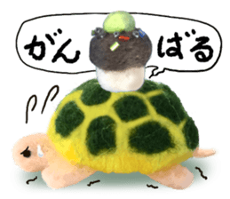 Fluffy companion(winter) sticker #14272975