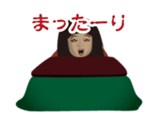 Horror Sticker which works New Year sticker #14273039