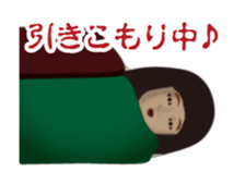 Horror Sticker which works New Year sticker #14273048