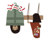 Horror Sticker which works New Year sticker #14273053