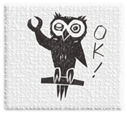 owl's happy life sticker #14273538