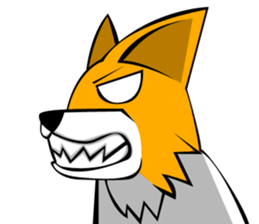 It is our dog. sticker #14274223