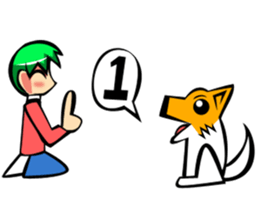 It is our dog. sticker #14274228