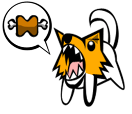 It is our dog. sticker #14274231