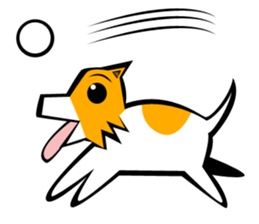 It is our dog. sticker #14274239