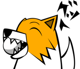 It is our dog. sticker #14274240