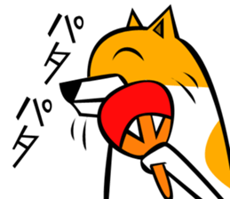 It is our dog. sticker #14274246