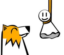 It is our dog. sticker #14274261