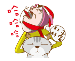 Cat Daddy & Cat II (Chirstmas Special) sticker #14274272