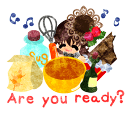 Pretty little people -Chocolate Sweets- sticker #14274278