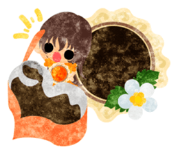 Pretty little people -Chocolate Sweets- sticker #14274280