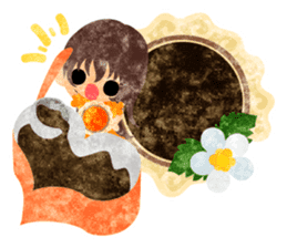 Pretty little people -Chocolate Sweets- sticker #14274280