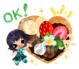 Pretty little people -Chocolate Sweets- sticker #14274283