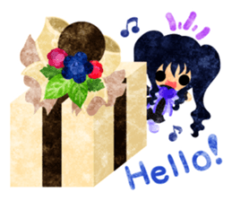 Pretty little people -Chocolate Sweets- sticker #14274285