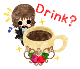 Pretty little people -Chocolate Sweets- sticker #14274287