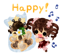 Pretty little people -Chocolate Sweets- sticker #14274288