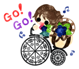 Pretty little people -Chocolate Sweets- sticker #14274292