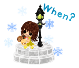 Pretty little people -Chocolate Sweets- sticker #14274299