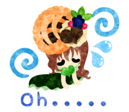 Pretty little people -Chocolate Sweets- sticker #14274300