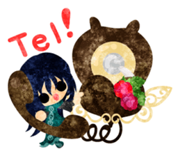 Pretty little people -Chocolate Sweets- sticker #14274302