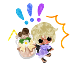 Pretty little people -Chocolate Sweets- sticker #14274304