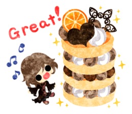 Pretty little people -Chocolate Sweets- sticker #14274306