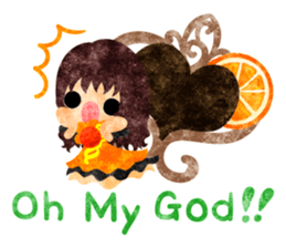 Pretty little people -Chocolate Sweets- sticker #14274307