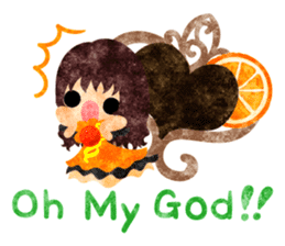 Pretty little people -Chocolate Sweets- sticker #14274307