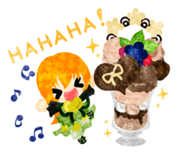 Pretty little people -Chocolate Sweets- sticker #14274308