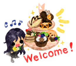 Pretty little people -Chocolate Sweets- sticker #14274312