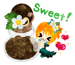 Pretty little people -Chocolate Sweets- sticker #14274314