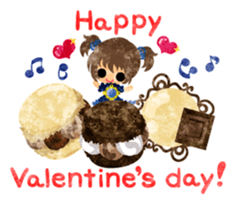 Pretty little people -Chocolate Sweets- sticker #14274315