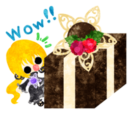 Pretty little people -Chocolate Sweets- sticker #14274316