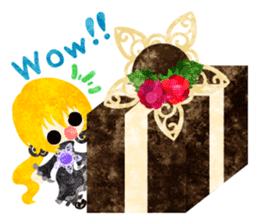 Pretty little people -Chocolate Sweets- sticker #14274316