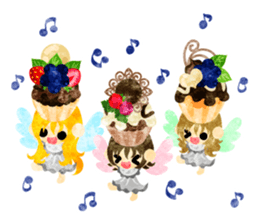 Pretty little people -Chocolate Sweets- sticker #14274317