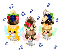 Pretty little people -Chocolate Sweets- sticker #14274317